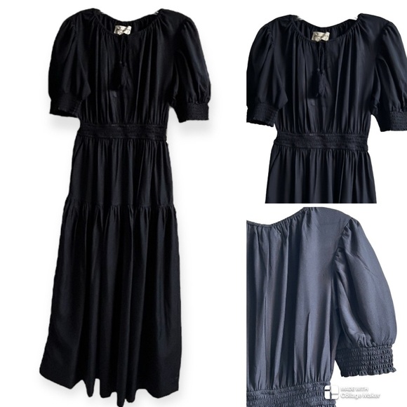 Wishing Waves Navy Maxi Dress - Picture 2 of 6